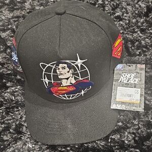DC Superman Black and Blue Hat